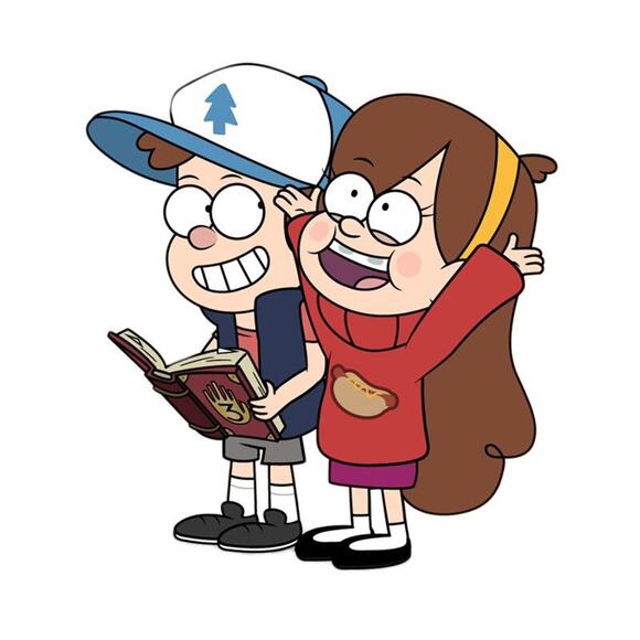 Gravity Falls Dipper and Mabel Enamel Pins 268 - Picture 3 of 3